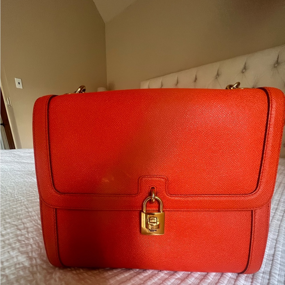 Dolce Gabbana Top Handle Padlock Bag